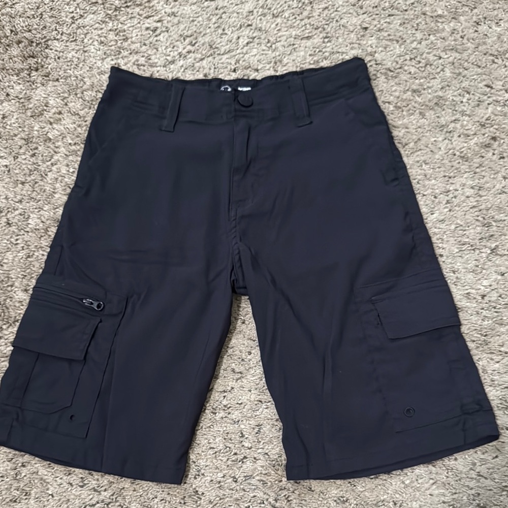 Wrangler Boys Stretch Black Shorts Size 10